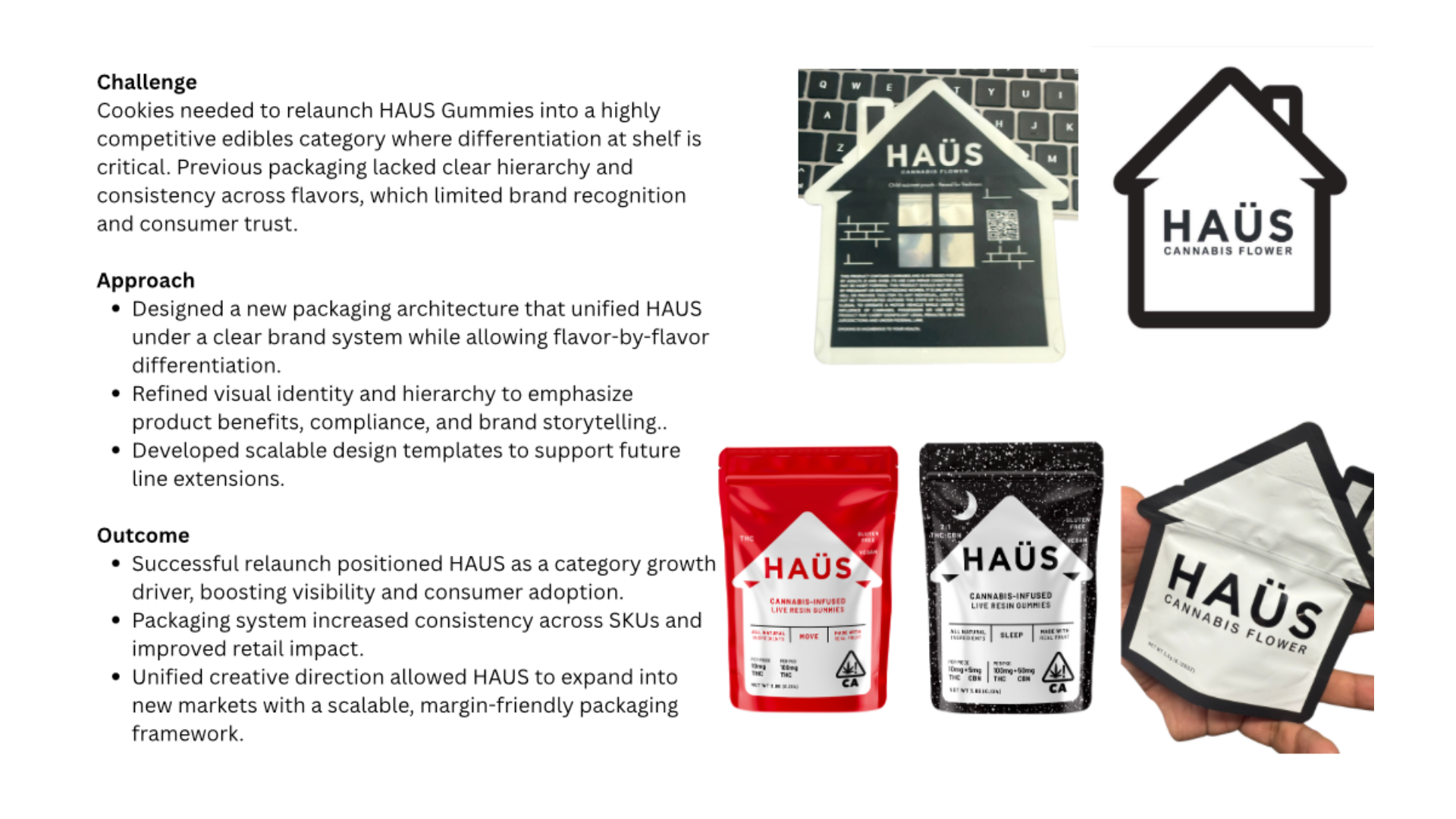 HAUS Gummies packaging